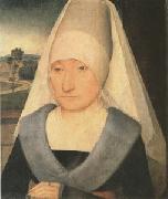 Hans Memling, Portrait of an Old Woman (mk05)